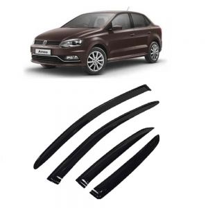 Rain Wind Door Visor Non Breakable Deflector Compatible with Ameo